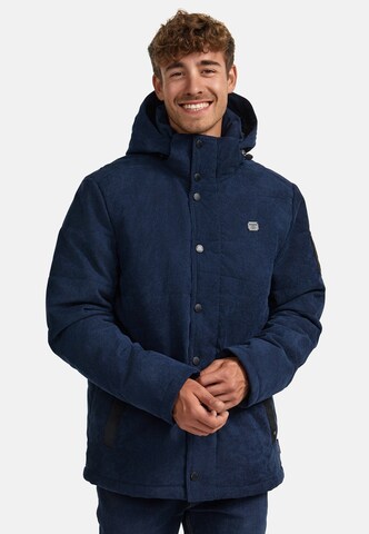 Veste d’hiver 'Olime' INDICODE JEANS en bleu : devant