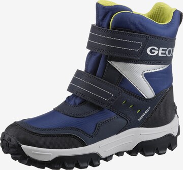 Bottes de neige GEOX en bleu : devant