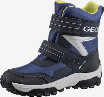GEOX Snow Boots in Blue: front