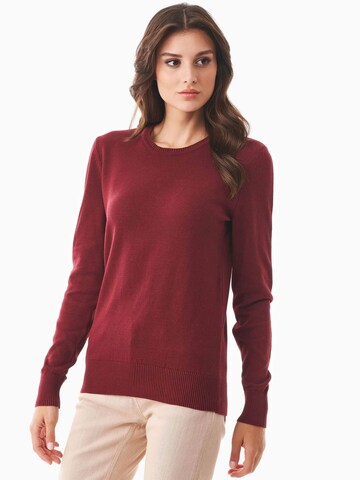 Organication Pullover in Rot