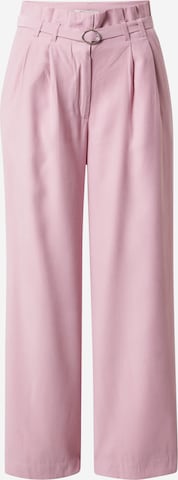 Pantaloni cutați 'Payton' de la ONLY pe roz: față