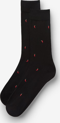 CALZEDONIA Socks in Black: front