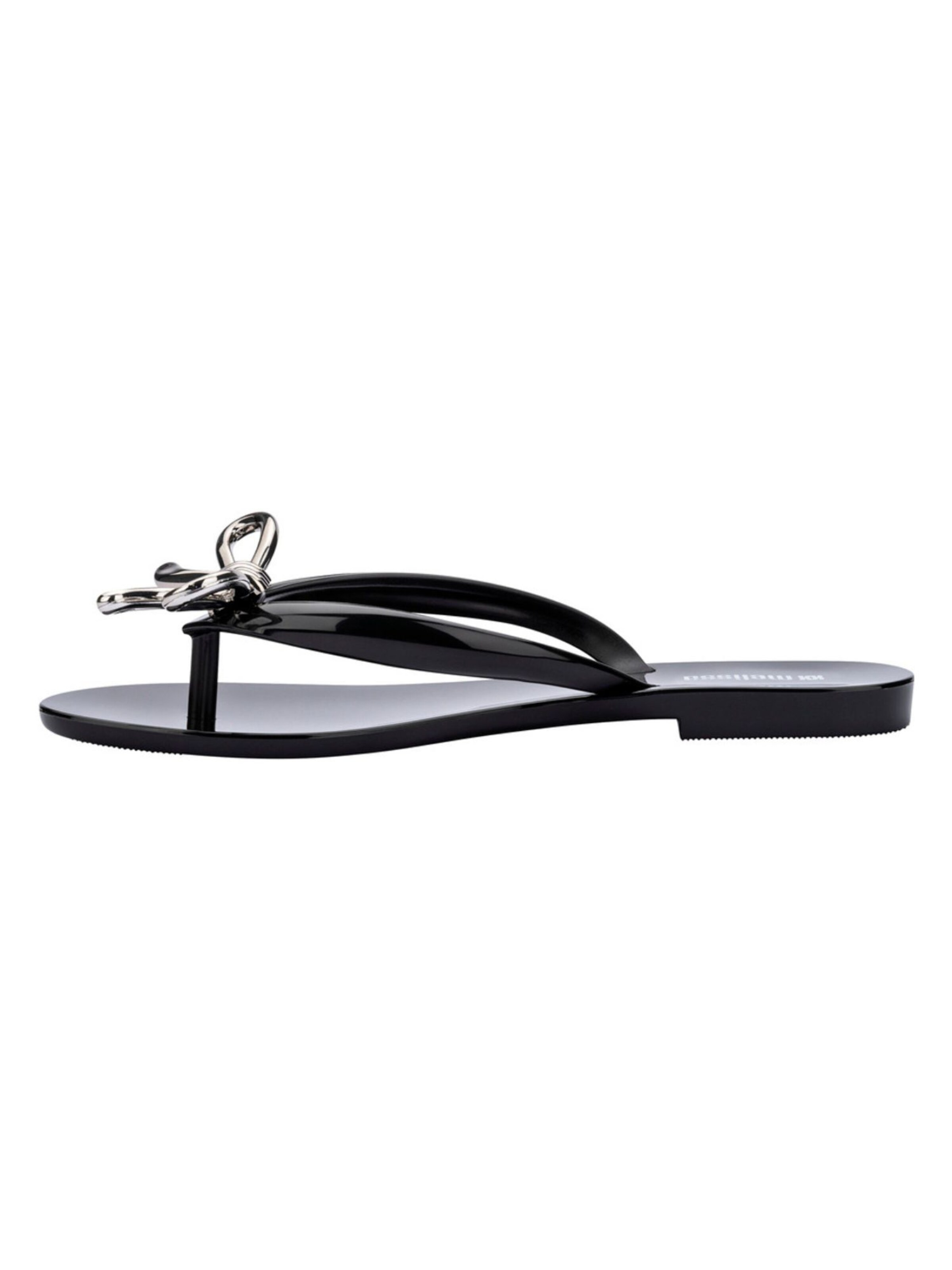 MELISSA T-Bar Sandals 'Harmonic Iris' in Black: front