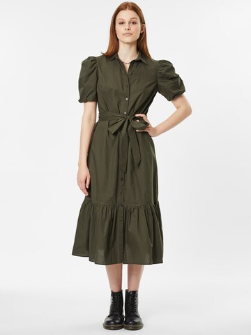 Dorothy Perkins Blousejurk in Groen: voorkant