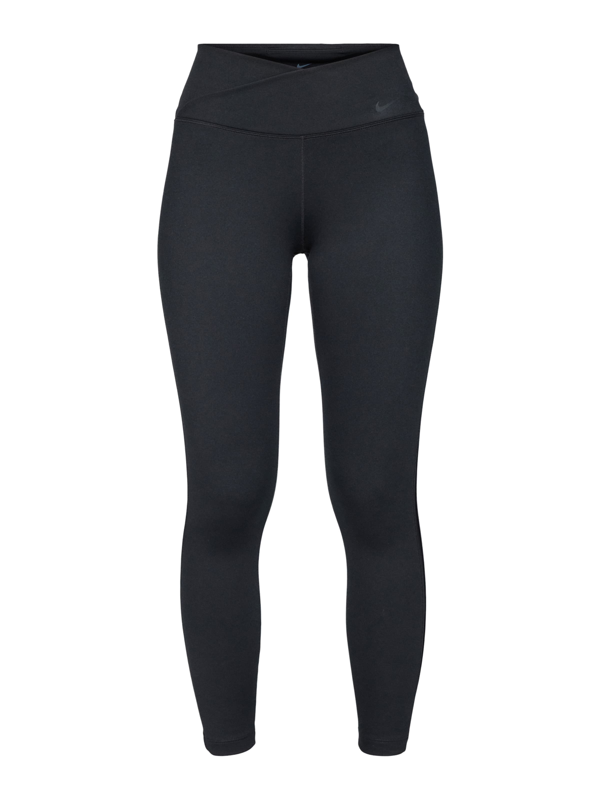 Skinny Pantalon de sport 'ONE' NIKE en noir : devant