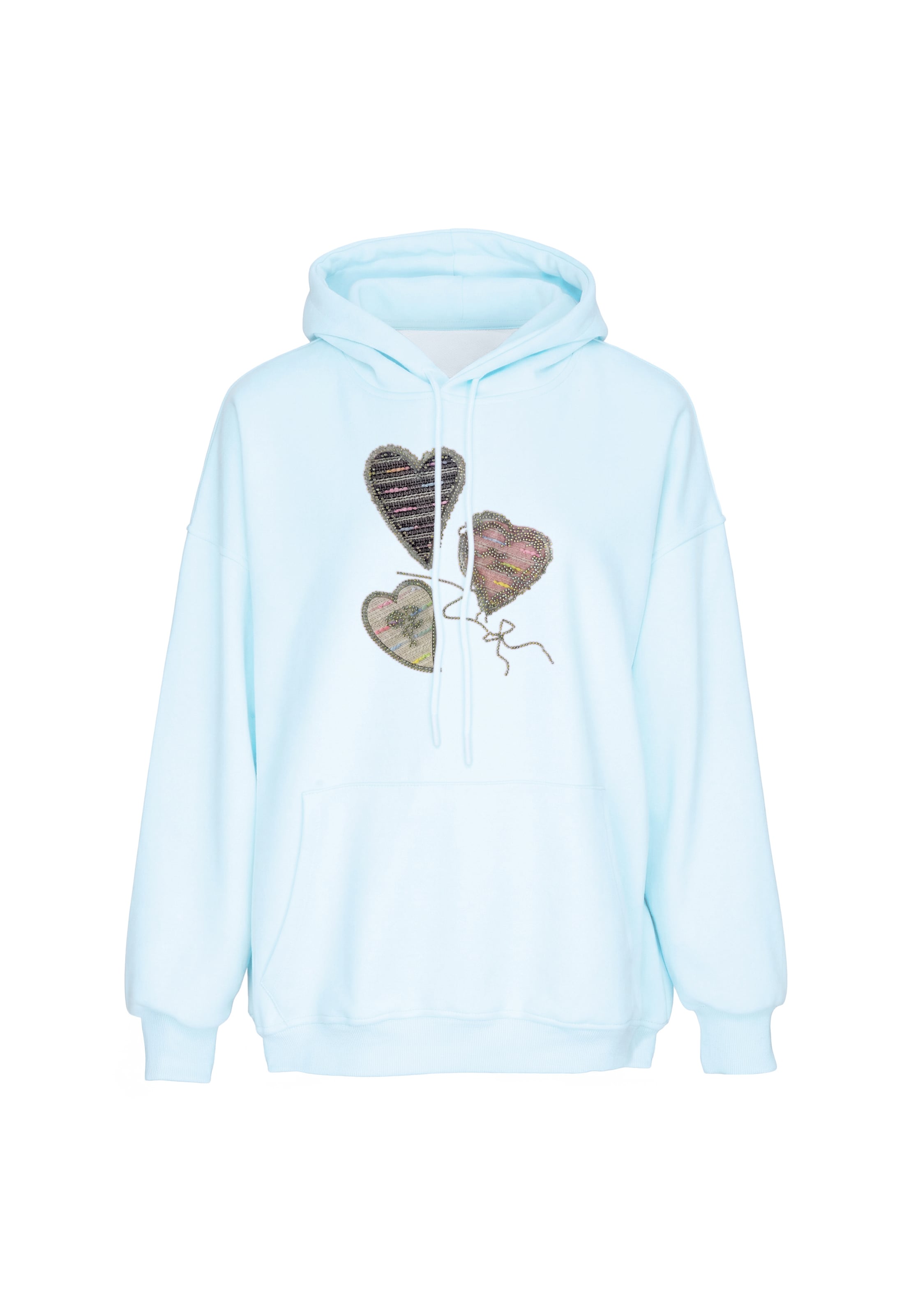 MYMO - Sudadera en azul: frente