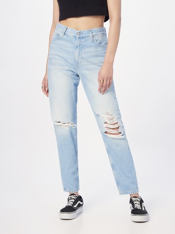 Loosefit Jeans de la Calvin Klein Jeans pe albastru: față