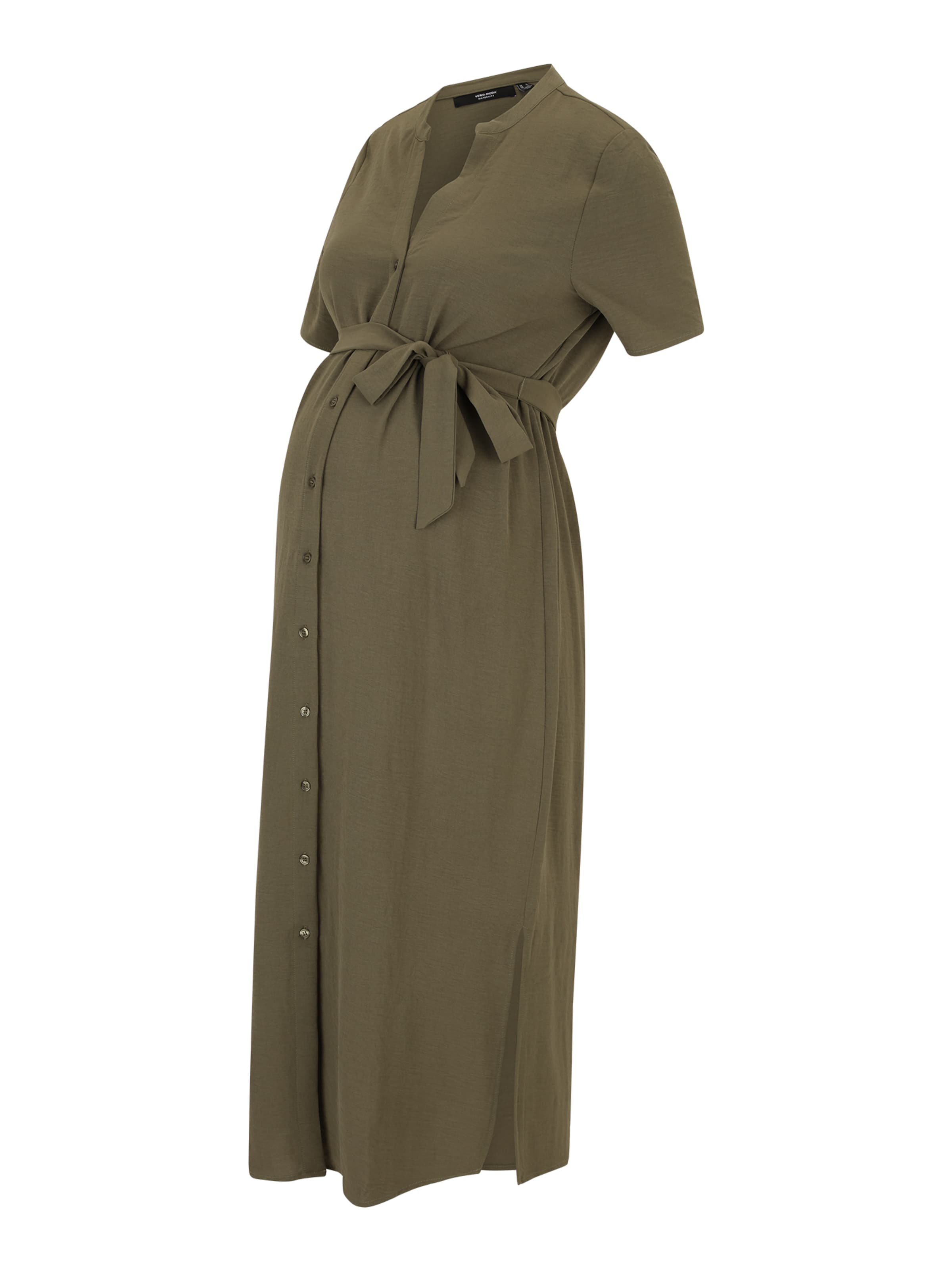 Vero Moda Maternity Mekko 'VMMalva' värissä vihreä: etupuoli