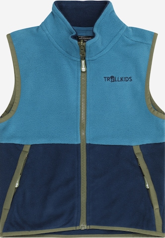 TROLLKIDS Mellény 'Kjerag' - kék: elől