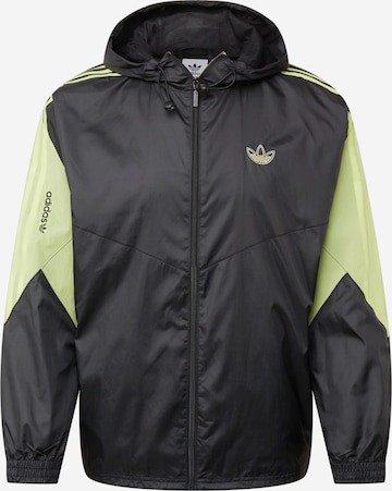 ADIDAS ORIGINALSPrijelazna jakna - crna boja: prednji dio