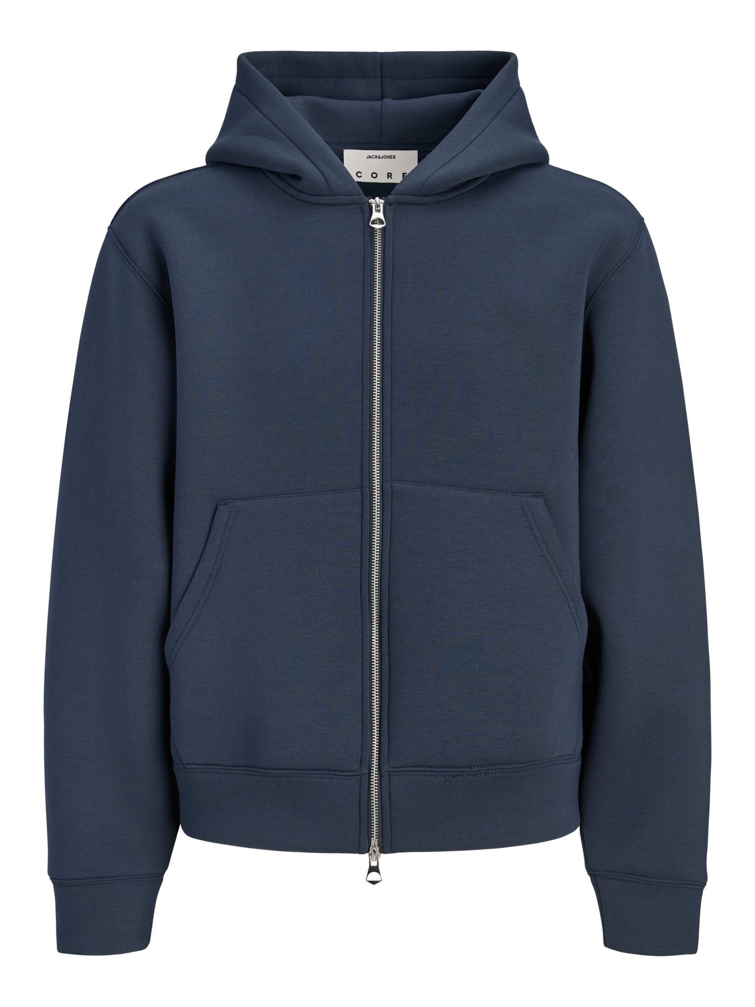 JACK & JONES Sweat jacket in Blue: front