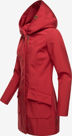 MARIKOO Płaszcz funkcyjny 'Mayleen' w kolorze czerwony