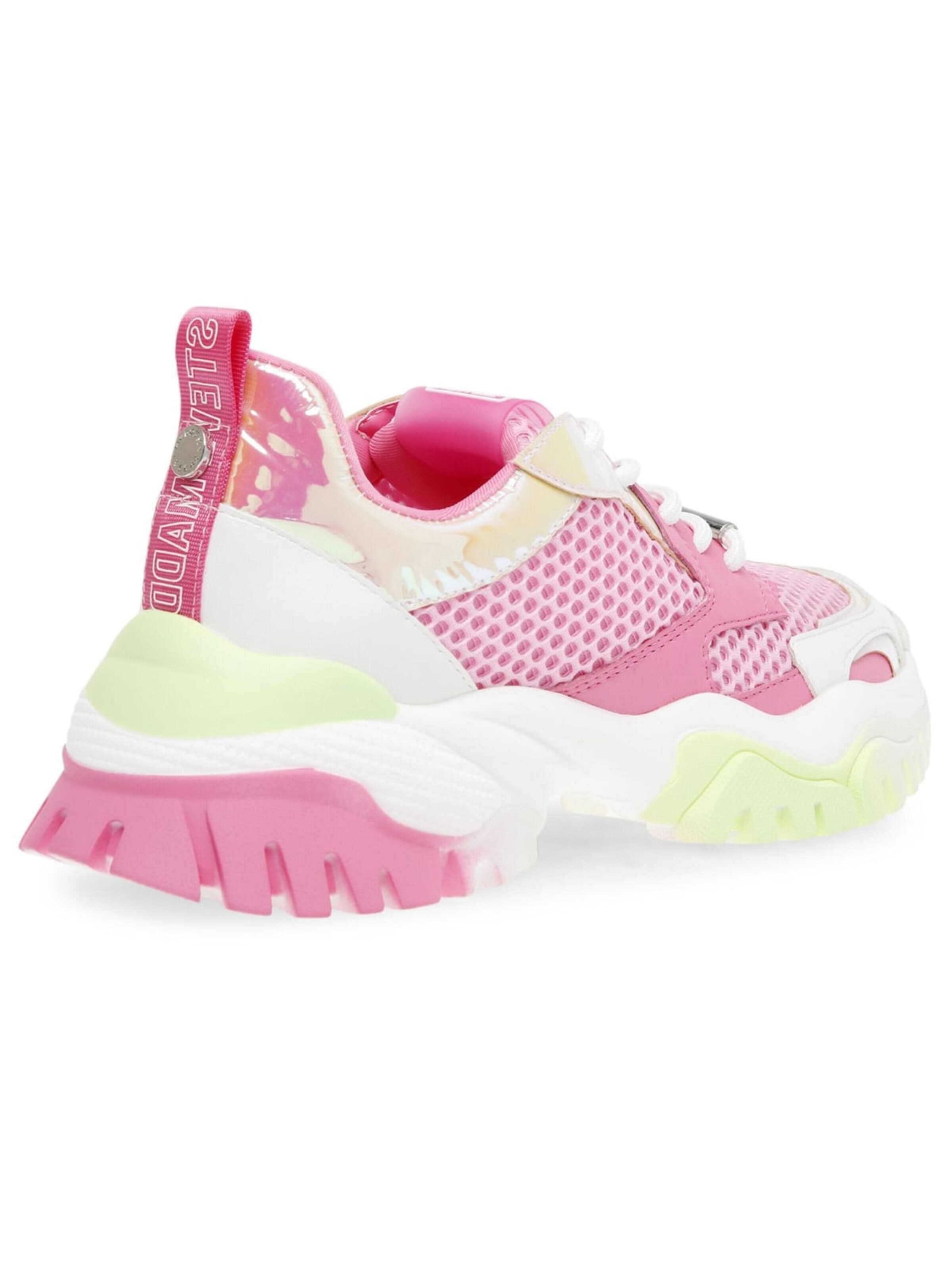 STEVE MADDEN Buty sportowe sznurowane 'W Treasure Pink / Candy Shoes' w kolorze mieszane kolory
