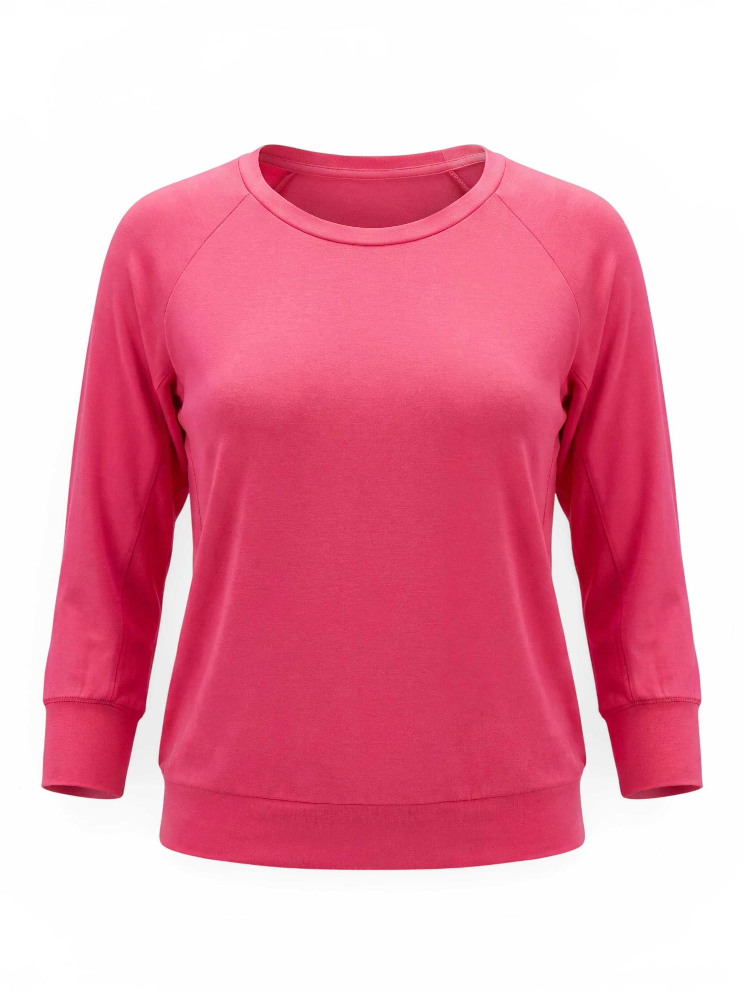 CURARE Yogawear Shirt 'Midi Flow'‌ in Pink: Vorderseite
