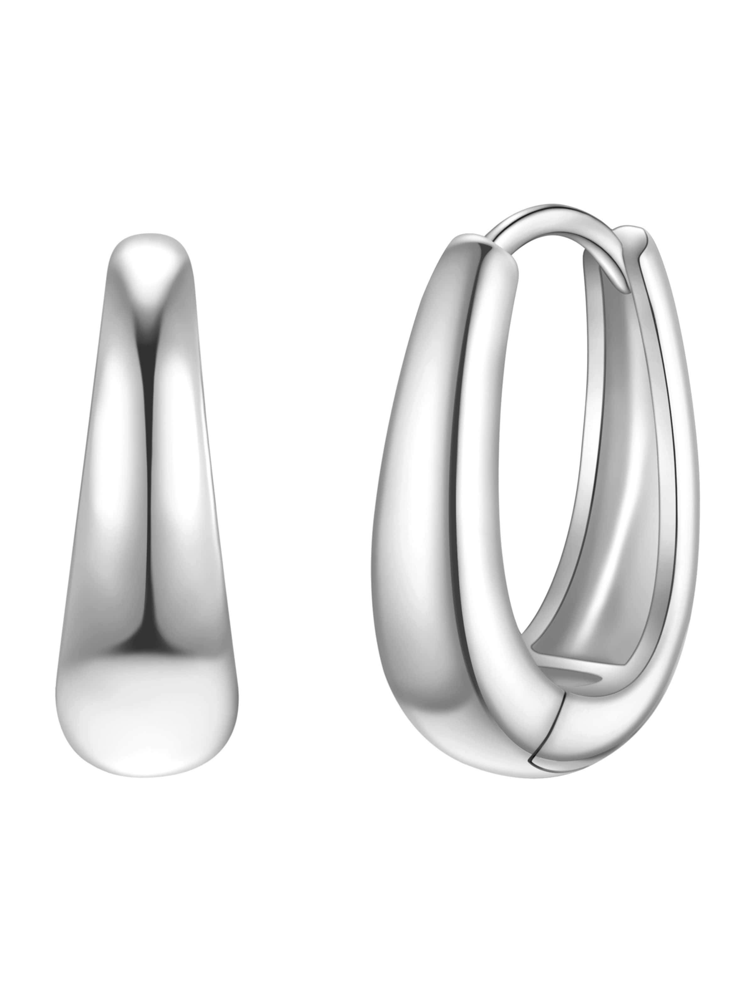 Glanzstücke München Oorbellen in Zilver: voorkant