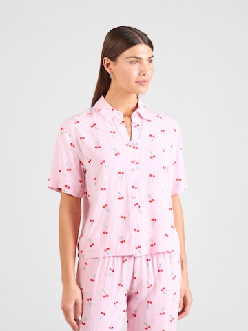 ETAM Schlafshirt 'CALISTO' in Pink: Vorderseite