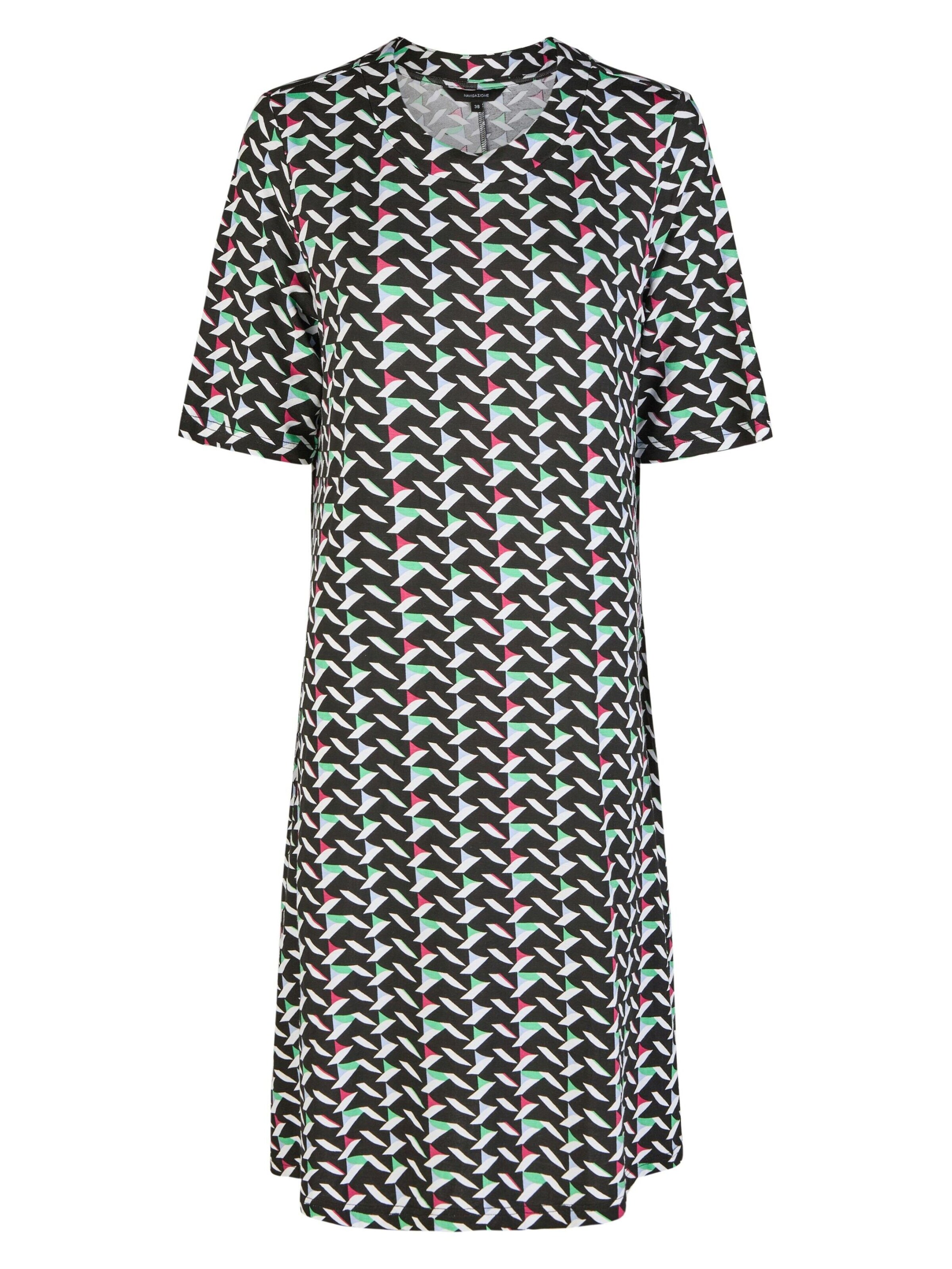 Navigazione Kleid in Schwarz: Vorderseite