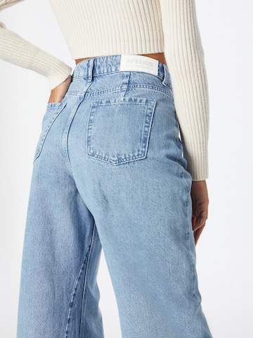 Afends Wide leg Jeans in Blauw