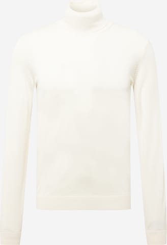 BOSS Black Sweater 'Musso' in White: front