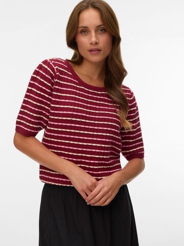 VERO MODA Sweater 'Monica' in Red