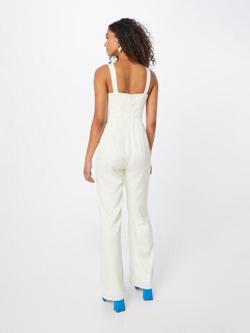 Chi Chi London Jumpsuit in Beige