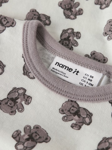 NAME IT - Pijama entero/body en blanco