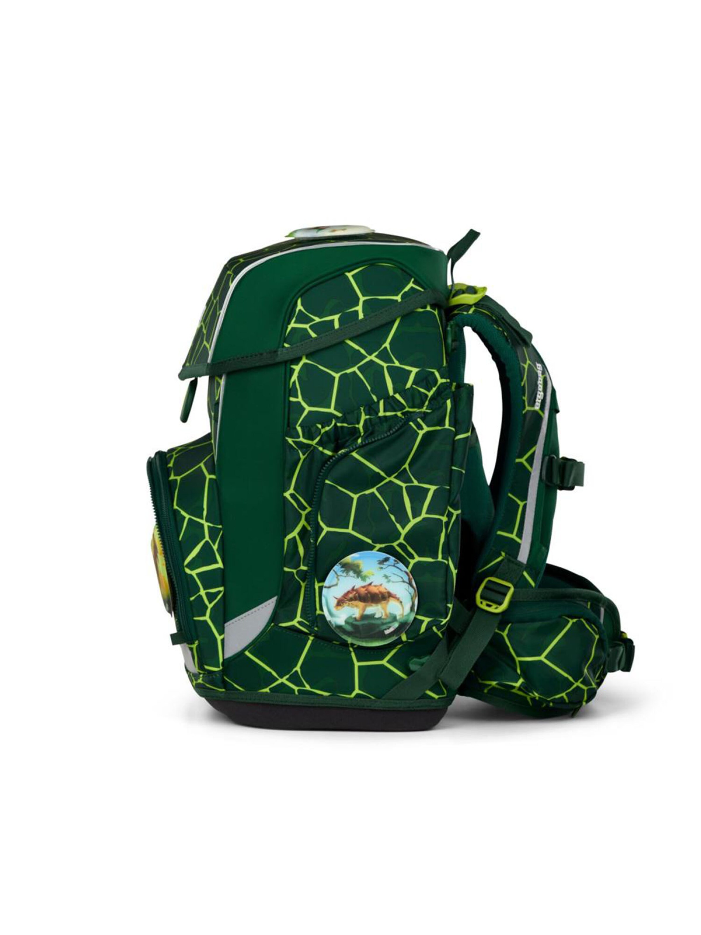 ergobag Rucksack 'Cubo Set 5 tlg'‌‌‌‌‌‌‌‌‌ in Grün