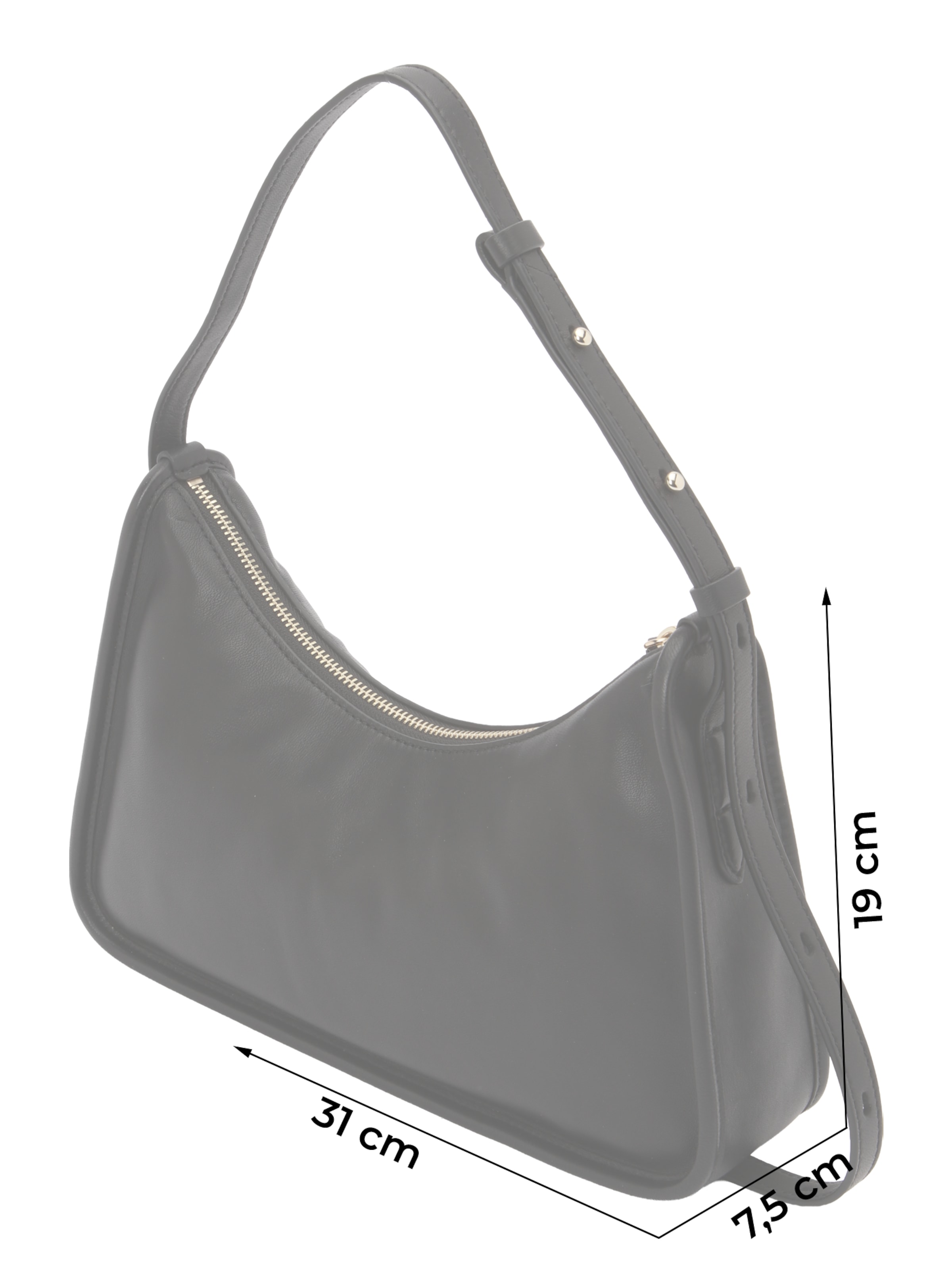 & Other Stories Schultertasche in Schwarz