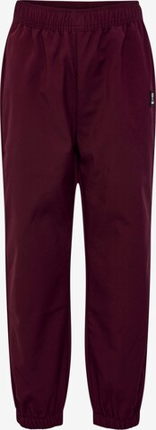 Hummel Outdoor Pants in Red: front