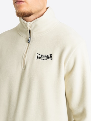LONSDALE Trui 'Lostock' in Beige