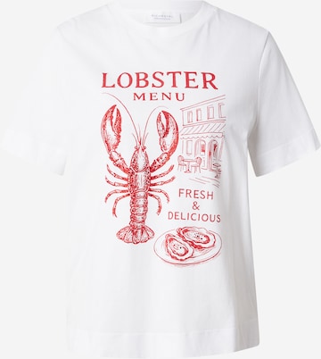 balta Rich & Royal Marškinėliai 'Lobster': priekis