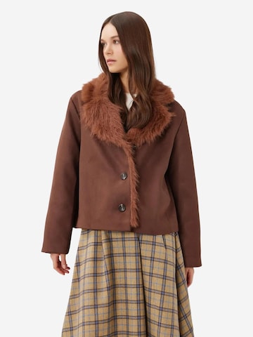 Happiness İstanbul - Casaco meia-estação em castanho