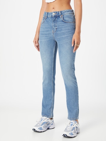 BDG Urban Outfitters Slimfit Jeans in Blauw: voorkant