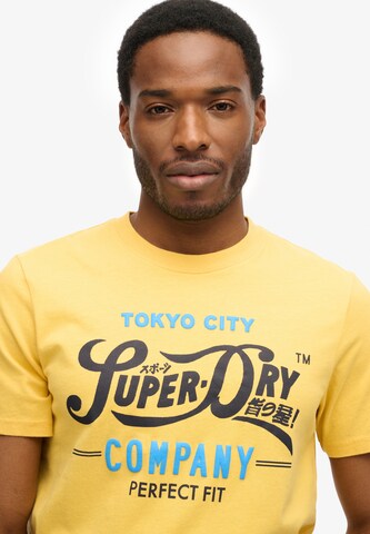 T-Shirt Superdry en jaune