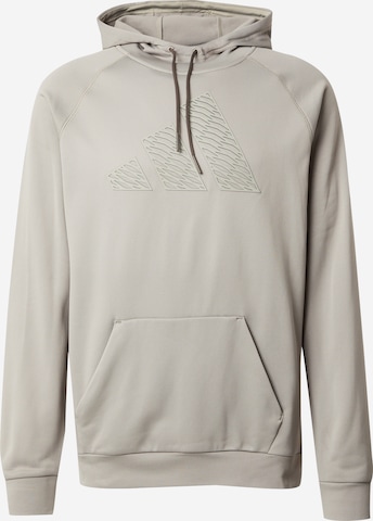 ADIDAS PERFORMANCE Спортивный свитшот в Зеленый: спереди