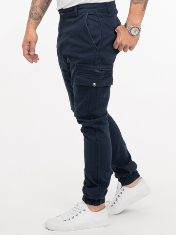 Rock Creek Tapered Cargo Pants in Blue