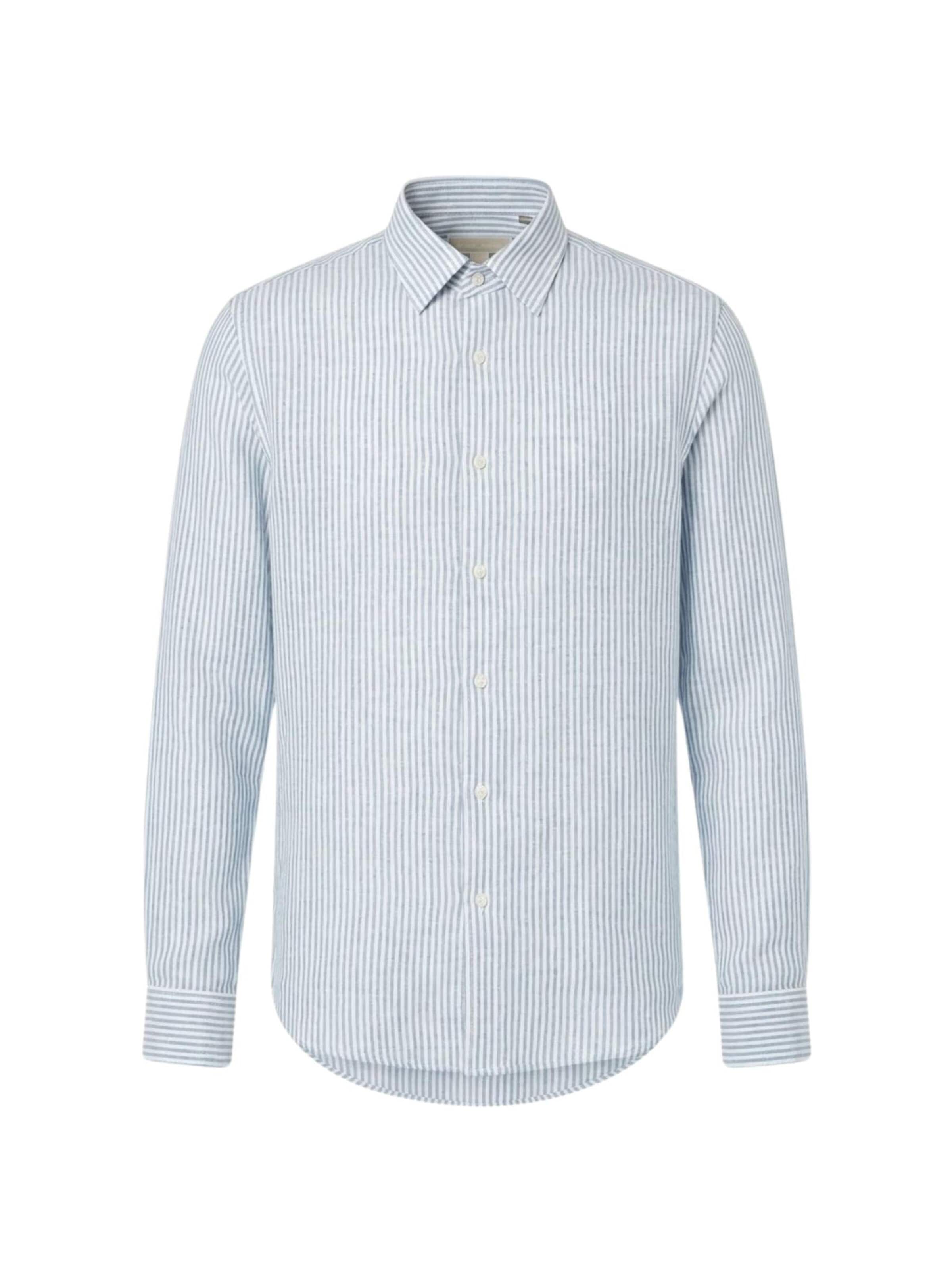 Michael Kors Regularny krój Koszula 'MICHAEL KORS CAMICIA CAMICIA' w kolorze niebieski: przód
