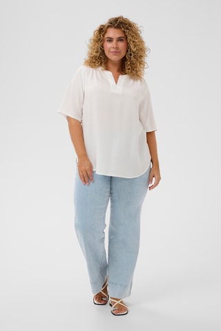 KAFFE CURVE Regular Jeans 'KCMalia' in Blau