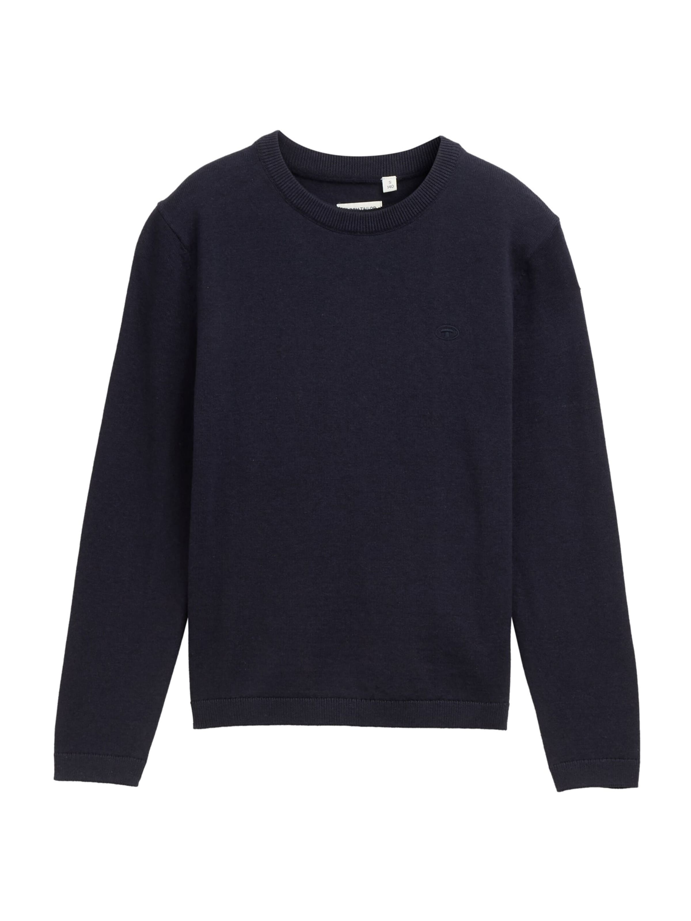 TOM TAILOR Sweater in Blue: front