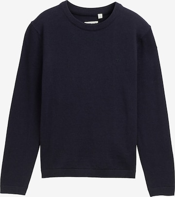 TOM TAILOR Pulóver - kék: elől