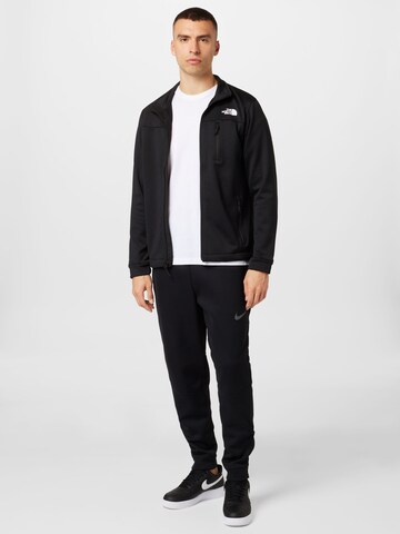 THE NORTH FACE Fleece Jacket 'KNAPSACK' in Black