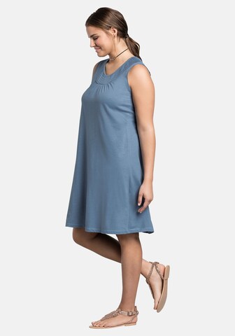 SHEEGO Summer Dress in Blue