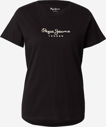 Pepe Jeans Tričko 'BERENICE' - Čierna: predná strana