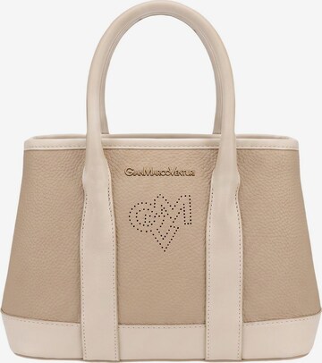 Borsa a spalla 'Borsa a Spalla Donna PVC Gianmarco Venturi con Zip e Cuore' di GianMarco Venturi in verde: frontale
