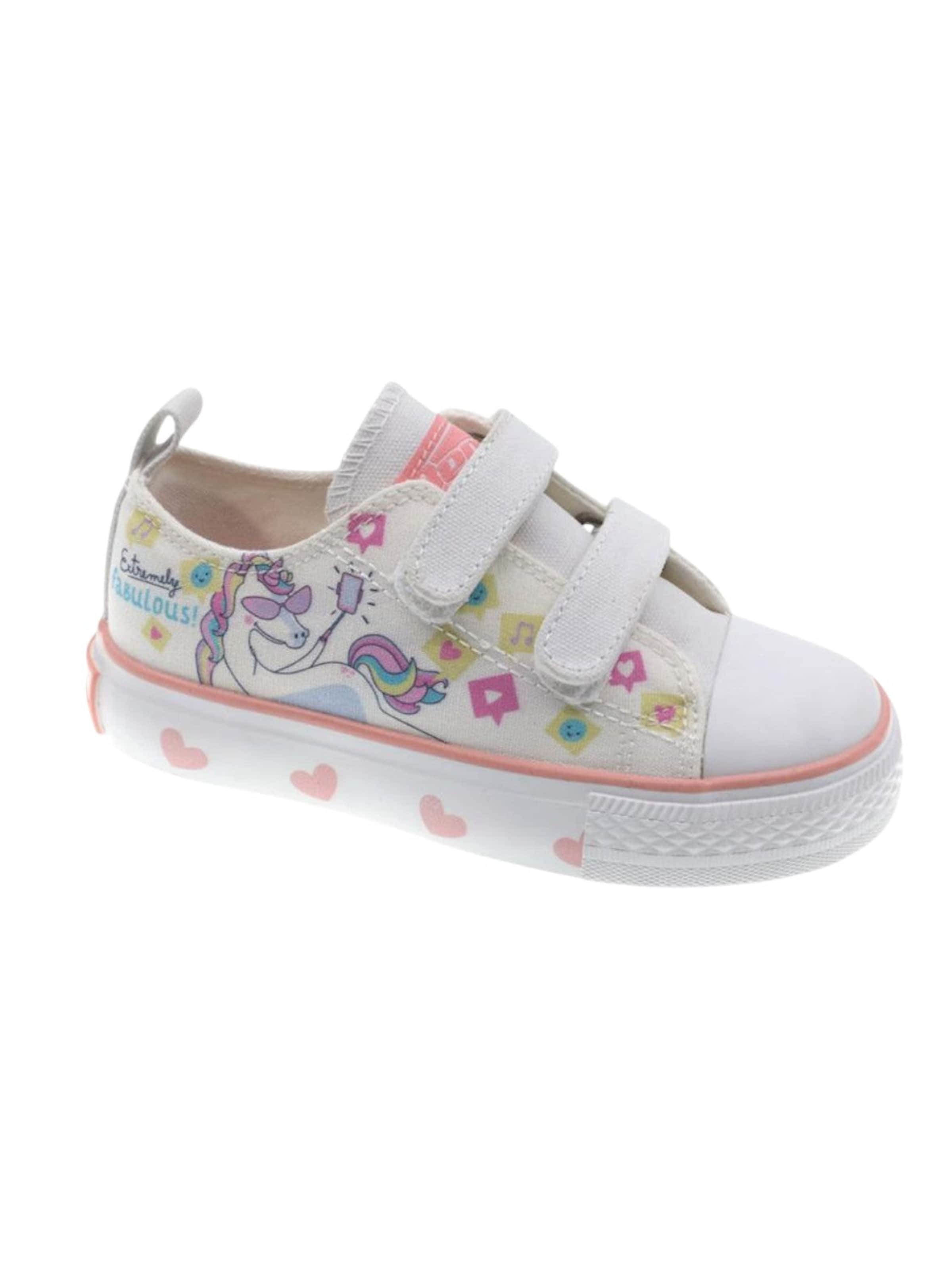 Beppi Sneakers 'Canvas Shoe' i 23 i hvid, Produktvisning