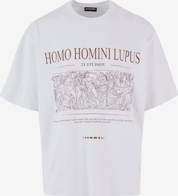 2Y Studios Shirt 'Homini' in White: front
