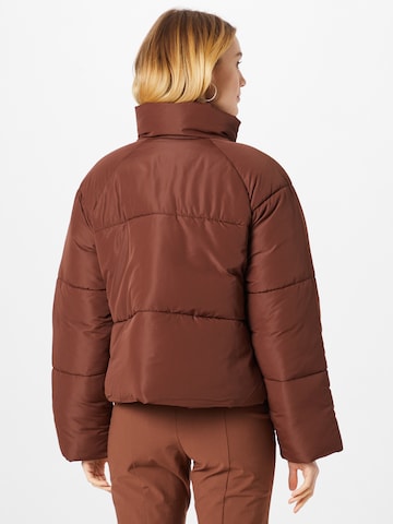 Monki Between-Season Jacket in Brown