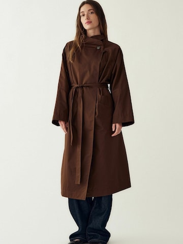 Noella Přechodný kabát ' N-Makenzie Coat ' – hnědá