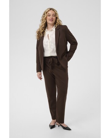 Regular Pantalon 'Jenna' KAFFE CURVE en marron