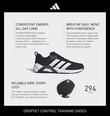 ADIDAS PERFORMANCE Спортивная обувь 'Dropset Control' в Черный